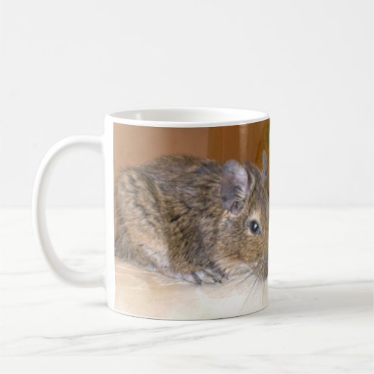 Ontspannende Degu-Mok Koffiemok (Links)