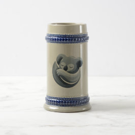 Ontspannende Dier Illustratie Bierpul