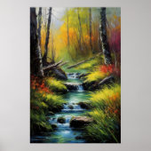 Ontspannende geluiden van het bos poster (Voorkant)