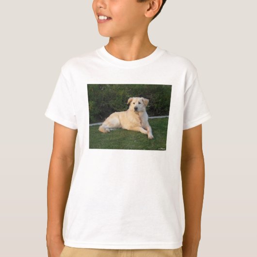 Ontspannende Hond T-shirt (Voorkant)