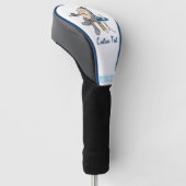 Ontspannende Klok Golfheadcover (Schuin)