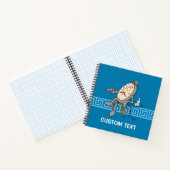 Ontspannende klok notitieboek (Binnen)