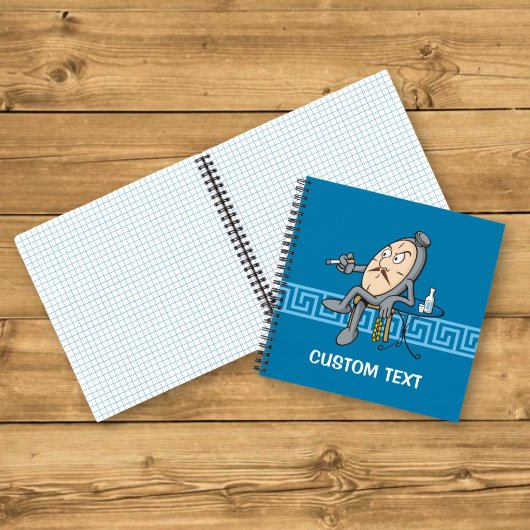 Ontspannende klok notitieboek
