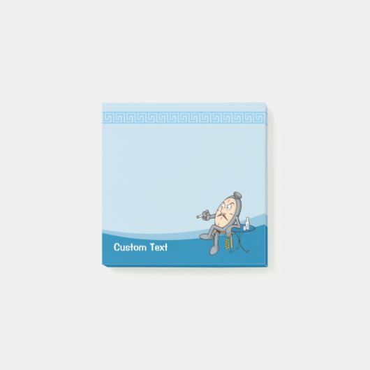Ontspannende Klok Post-it® Notes (Voorkant)