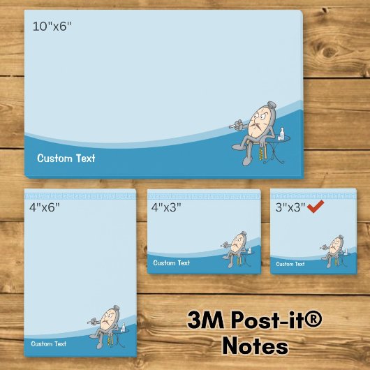 Ontspannende Klok Post-it® Notes