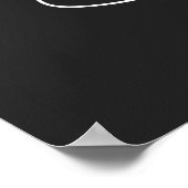 Ontspannende Pedicure Minimalistische Poster (Hoek)