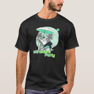 Ontspannende pensioenpartij t-shirt