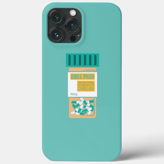 Ontspannende Pillen Medische Ontspanning Verpleegs Case-Mate iPhone Case (Achterkant)