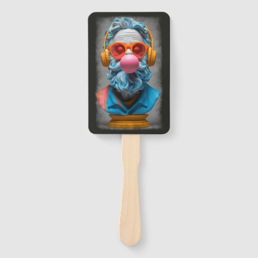 #ontspannende vibes handwaaier (Voorkant)