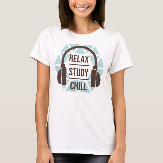 ontspanning bij het bestuderen van koeling t-shirt (Voorkant)