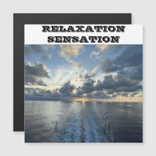 ONTSPANNING SENSATIE CRUISE SCHIP DEUR MAGNEET MAGNETISCHE UITNODIGING