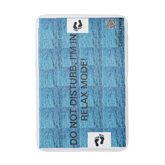 ONTSPANNINGSBADMAT BADMAT (Voorkant Verticaal)