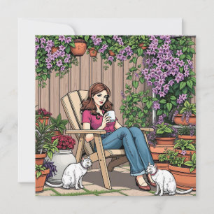 ontspanningsdag   Vrouwen met Planten, katten en k