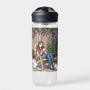 ontspanningsdag   Vrouwen met Planten, katten en k Waterfles