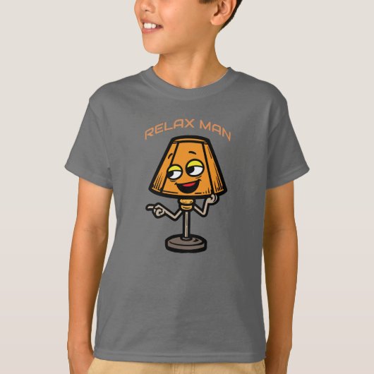 Ontspanningslamp Cartoon T-shirt (Voorkant)