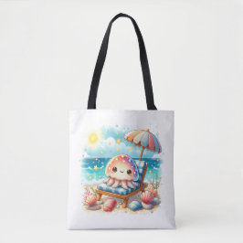 Ontspanningsretraite voor kwallen tote bag