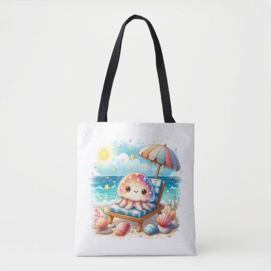 Ontspanningsretraite voor kwallen tote bag (Voorkant)