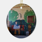 Ontspanningsruimte keramisch ornament (Links)