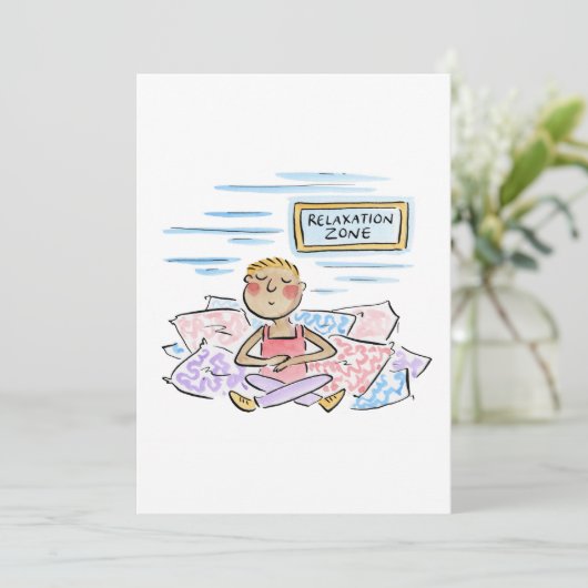 ontspanningszone kaart (Staand voorkant)