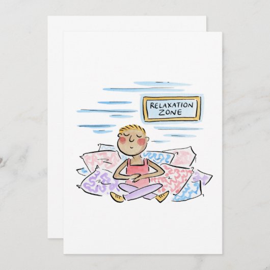 ontspanningszone kaart (Voorkant / Achterkant)