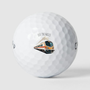 'Ontspoord' Grappig verjaardagscadeau Vaderdag Golfballen