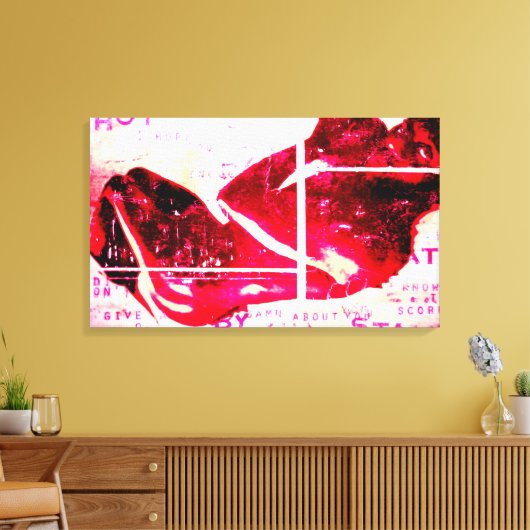 ontsproten door de druk van het staatscanvas canvas afdruk (Insitu (Woonkamer))