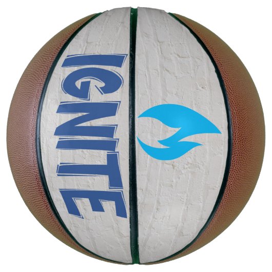 Ontsteek basketbal (Verticaal)