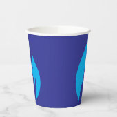 Ontsteek Blue Flame Paper Cup Papieren Bekers (Links)