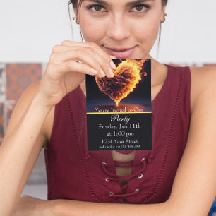 Ontsteek de nacht :Flaming Fire Party! Kaart