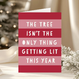 Ontsteek je | Grappige vakantie Feestdagen Kaart