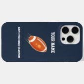 "Ontsteek je innerlijke kampioen!" RUGBYLIEFHEBBER Case-Mate iPhone Case (Achterkant (horizontaal))
