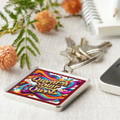 "Ontsteek je passie" Sleutelhanger (Zijkant)