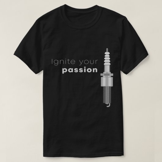 Ontsteek je passievonkstekker t-shirt (Design voorkant)