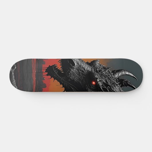 Ontsteek je rit: Dragon Noir Persoonlijk Skateboard (Horizontaal)