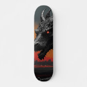 Ontsteek je rit: Dragon Noir Persoonlijk Skateboard (Voorkant)