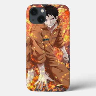 Ontsteek je stijl: Shinra Kusakabe Fire Force Anim Case-Mate iPhone Case