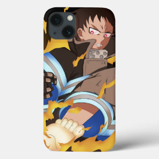 Ontsteek je stijl: Shinra Kusakabe Fire Force Case-Mate iPhone Case