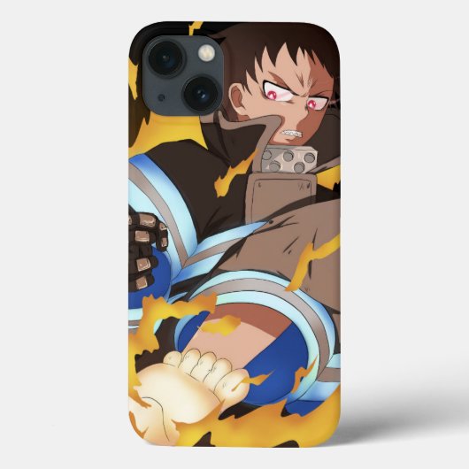 Ontsteek je stijl: Shinra Kusakabe Fire Force Case-Mate iPhone Case (Achterkant)