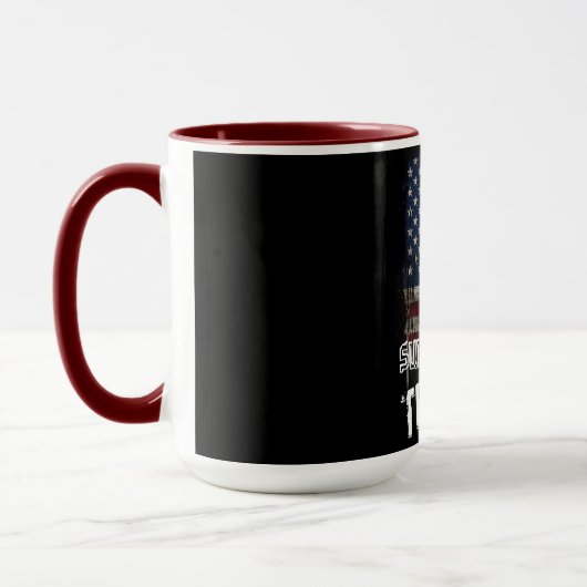 Ontsteek je vaderlandsliefde steun onze troepen -  mok (Links)