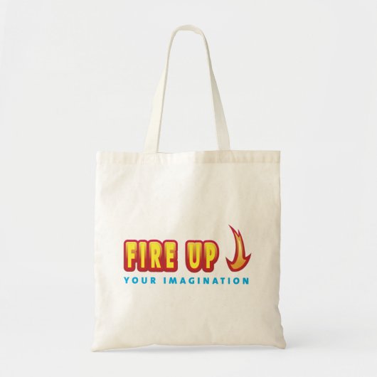 Ontsteek je verbeelding tote bag (Voorkant)