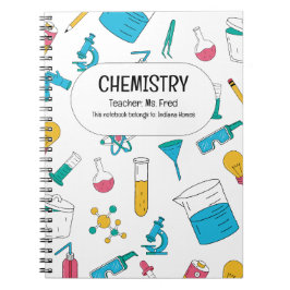 Ontsteek je wetenschap! Een gepersonaliseerde CHEM Notitieboek