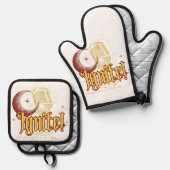 ONTSTEEK! Merk Merch van SWAG Inc. Ovenwant & Pannenlap Set (Voorkant / Achterkant)