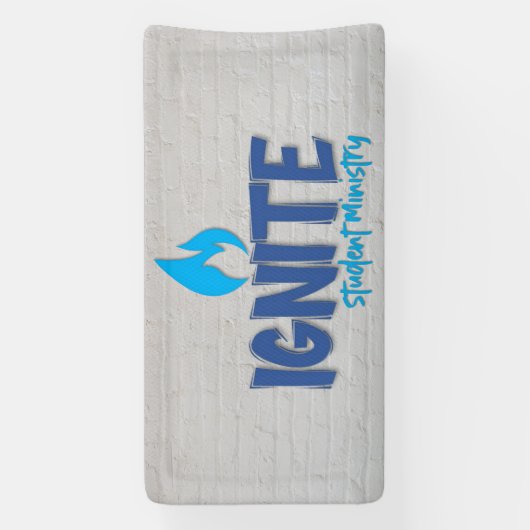 ontsteekbanner spandoek (Verticaal)