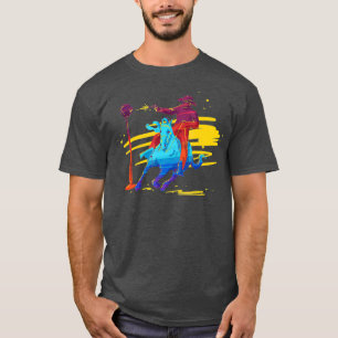 Ontsteker van cowboy t-shirt