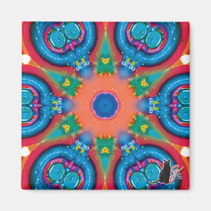 Ontsteking Kaleidoscope Magnet