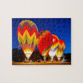 Ontsteking van luchtballonnen Jigzaag Puzzle Legpuzzel