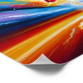 Ontsteking van ontstekingsscheurtjes bij ongelijkm poster (Hoek)