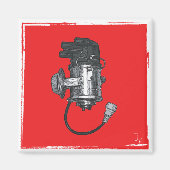 ontstekingssystemen van de verdeler magneet (Voorkant)