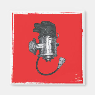 ontstekingssystemen van de verdeler magneet