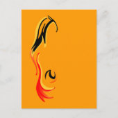 ontstoken briefkaart (Voorkant)